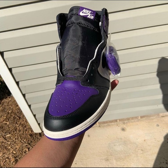 Court purple Jordan 1 - Picture 3 of 5